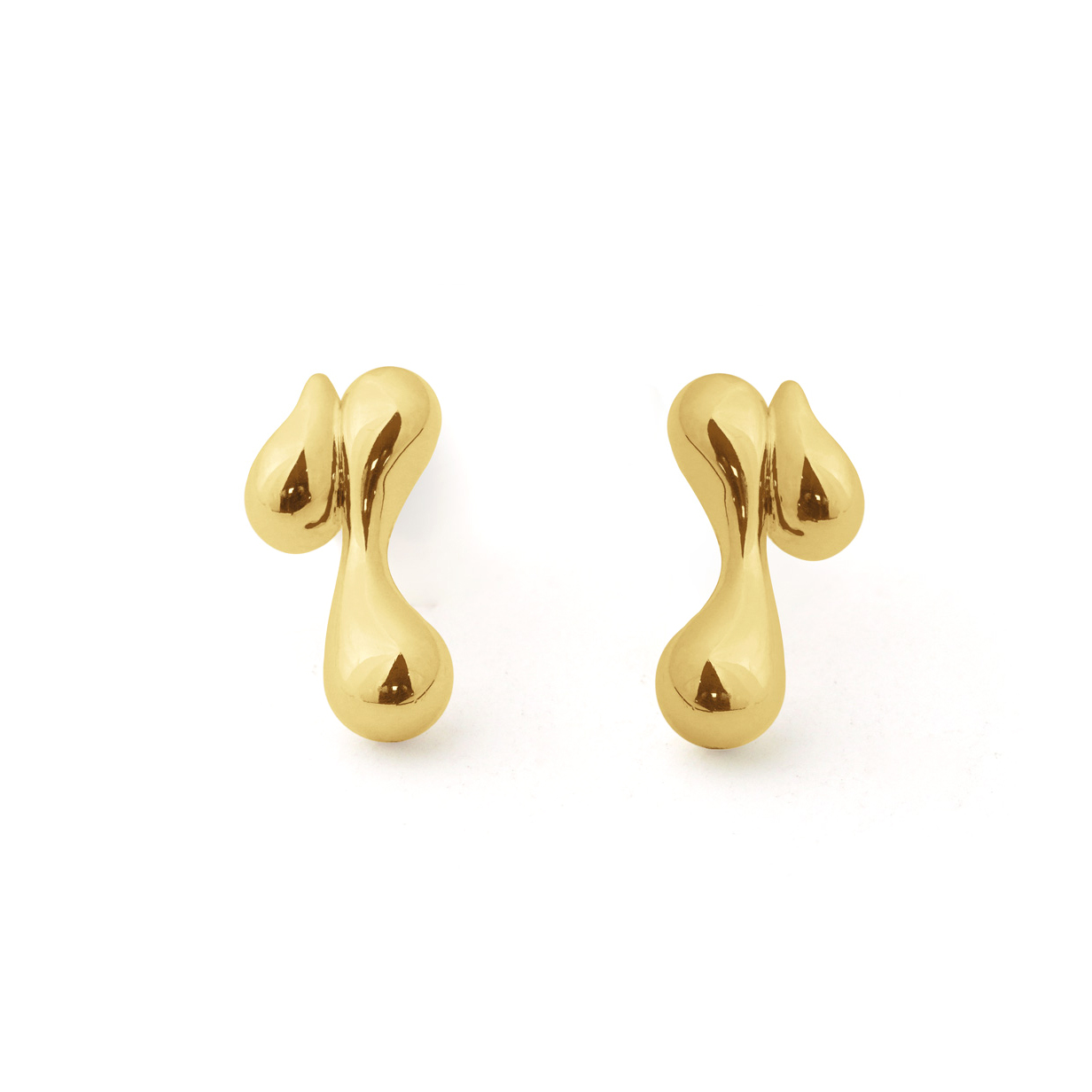 Holiday Electroforming Hollow Irregular Chunky Drop Waters Hypoallergenic S999 Sterling Silver Statement Earrings(Pre-Sale) - Gambar 7